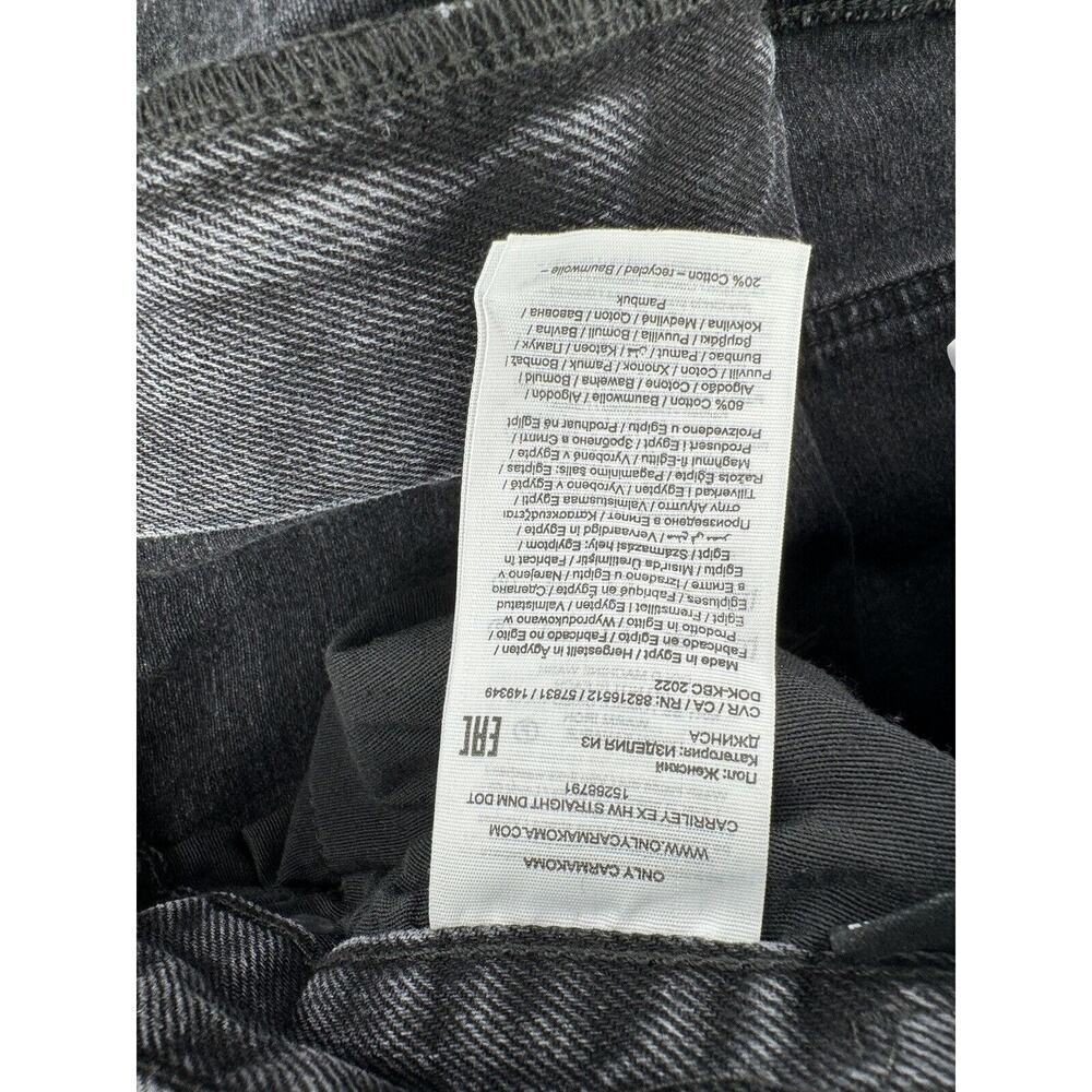 ONLY CARMAKOMA jeans plus size 52/32 grunge normcore High Waist Straight Leg NWT - Picture 9 of 16